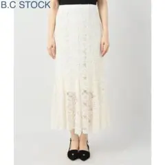 新品【B.C STOCK】ラッセルレース ロングスカート