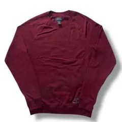 POLO RALPH LAUREN 裾ロゴ スウェット S バーガンディ
