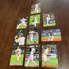 プロ野球チップスカード 10枚セット　ソフトバンクホークス　千賀　今宮　柳田