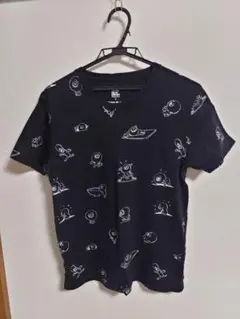 グラニフ ゲゲゲの鬼太郎 キャラクターTシャツ ブラック