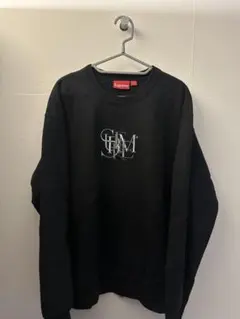 Supreme Overlap Crewneck 22SS 刺繍ロゴ スウェットのサムネイル