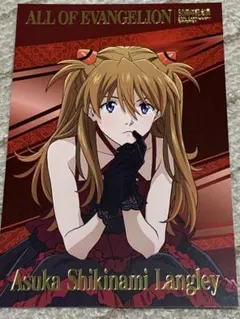 ALL OF EVANGELION 30周年記念展　ポストカード　アスカ　エヴァ