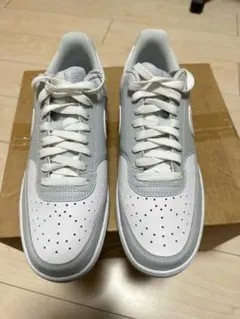 Nike Court Vision Low ホワイト/グレー JP27cm