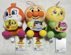 アンパンマン　ころふわ　おべんとう大好きぬいぐるみ　3点セット