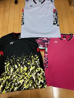 バドミントンシャツセット 3点