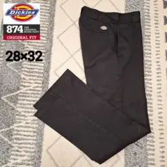 Dickies 874 ワークパンツ オリジナルフィット ブラックのサムネイル