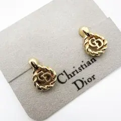 3222 極美品✨　Dior　ピアス　CD ロゴ　希少のサムネイル