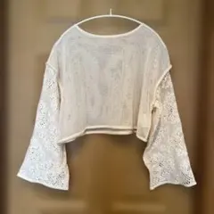 hinari レースメッシュ2WAYプルオーバーのサムネイル