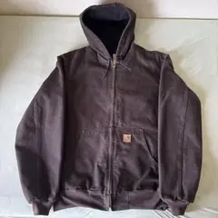 Carhartt アクティブジャケット　ダークブラウン　Large Tall 2026年最新】CARHARTT アクティブジャケット ダークブラウンの人気