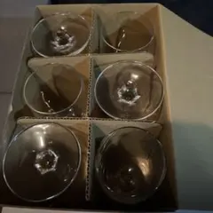 ガラス製ワイングラス 6個セット