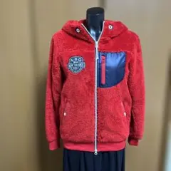 New Balance Golf フリースジャケット 赤　サイズ0