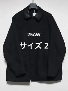 COMOLI 25AW デニムレザーワークジャケット　サイズ2