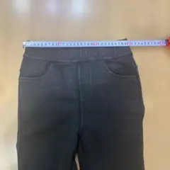 裏起毛パンツ　レギンス　ブラックS