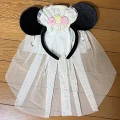 ミニーウエディングカチューシャ