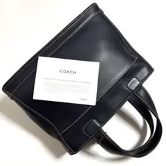 【極美品】オールドコーチ 9303 ハンドバッグ レザー 手提げ 黒 チャーム 極美品】オールドコーチ 9303 ハンドバッグ レザー 手提げ 黒
