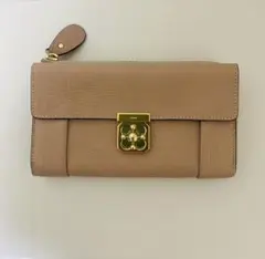 クロエ　Chloe レザー　長財布 ベージュのサムネイル