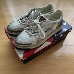 未使用タグ付✨AUTRY MEDALIST LOW ホワイト/ゴールド 36 未使用タグ付✨AUTRY MEDALIST LOW ホワイト/ゴールド 36 - メルカリ