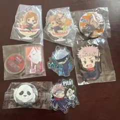 呪術廻戦 アクリルキーホルダー　缶バッチ　まとめ売り