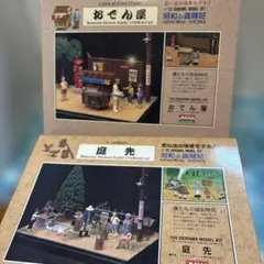 Arii 昭和の歳時記　おでん屋　庭先　1/32 2個まとめてのサムネイル