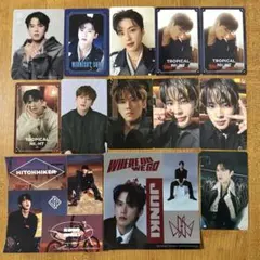 JO1 河野純喜 トレカ クリアトレカ ステッカー 13枚