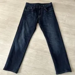 ユニクロ 30インチ ストレッチセルビッジスリムフィットジーンズ