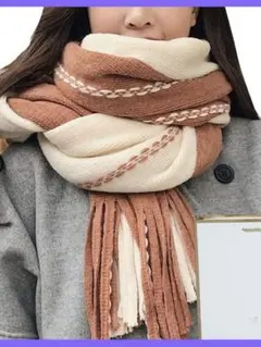 24h内発送✨マフラー 防寒 ストール ペア 膝掛け ロング スカーフ 大判