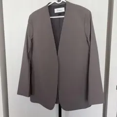 Edition ノーカラーグレージャケットのサムネイル