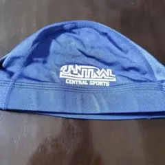 CENTRAL SPORTS 水泳帽 Lサイズ ネイビー