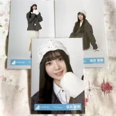 日向坂46 坂井新奈 「クリフハンガー」ジャケット衣装 生写真 3枚のサムネイル