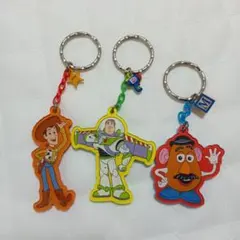 東京ディズニーリゾート　トイストーリー アクリルキーホルダー　3個セット