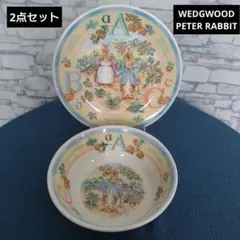 WEDGWOOD ピーターラビット プレート ボウル 2点セットのサムネイル