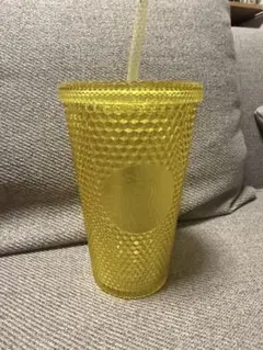 スターバックス ロゴコールドカップタンブラー バンピー イエロー