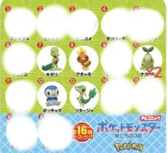 【バラ売り可‼️】チョコエッグ ポケモン 旅立ちの3匹