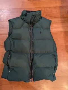 Polo Ralph Lauren ダウンベスト S グリーン