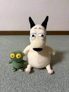 美品】初期モデル ベネリック製 バムとケロ ぬいぐるみ 2体セット