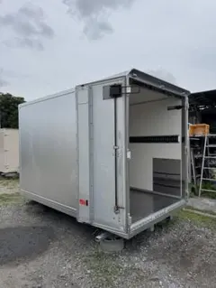 仕上げ済！スライド横扉！保冷庫付き！ガレージ！倉庫物置用 3 