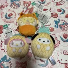 サンリオキャラクターズ どうぶつ着ぐるみマスコット きつね編 パイン編