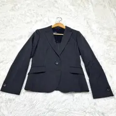 【レミュー/LES MUES】ジャケット/S/ダークグレー/スーツ/通勤