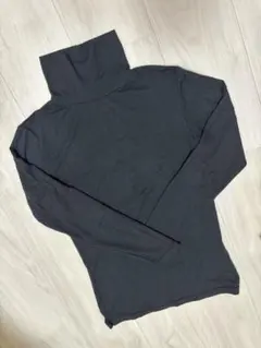 インナー タートルネックT（長袖）Sサイズブラック