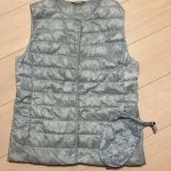 UNIQLO ウルトラライトダウンベスト Mライトブルー