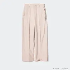 ピンク ワイドパンツ