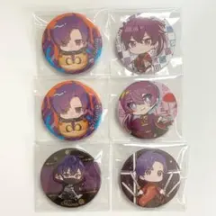 【浦島坂田船】志麻 缶バッジ 6点セット