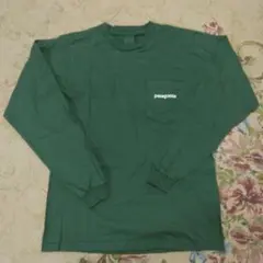 パタゴニア ロングスリーブTシャツ 緑