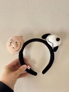 スヌーピー　チャーリーブラウン　カチューシャ