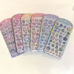 【国内正規品】コットンパフィシール サンリオ 6種セット