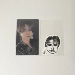 INI 藤牧京介 トレカ セット ラントレ xquare 104 ステッカー