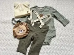 ⭐︎美品　petit main ベビー服セット 80センチ　プティマイン