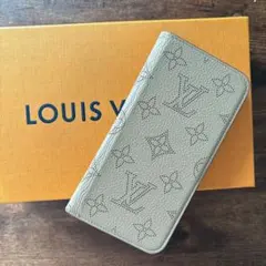 LOUIS VUITTON 手帳型ケース ベージュ