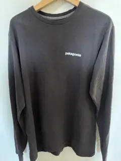 patagonia ブラック 長袖カットソー Ssize(S)黒 日本サイズ M - メルカリ