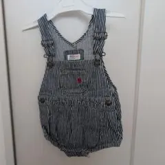 POLO Baby ストライプ オーバーオール 70